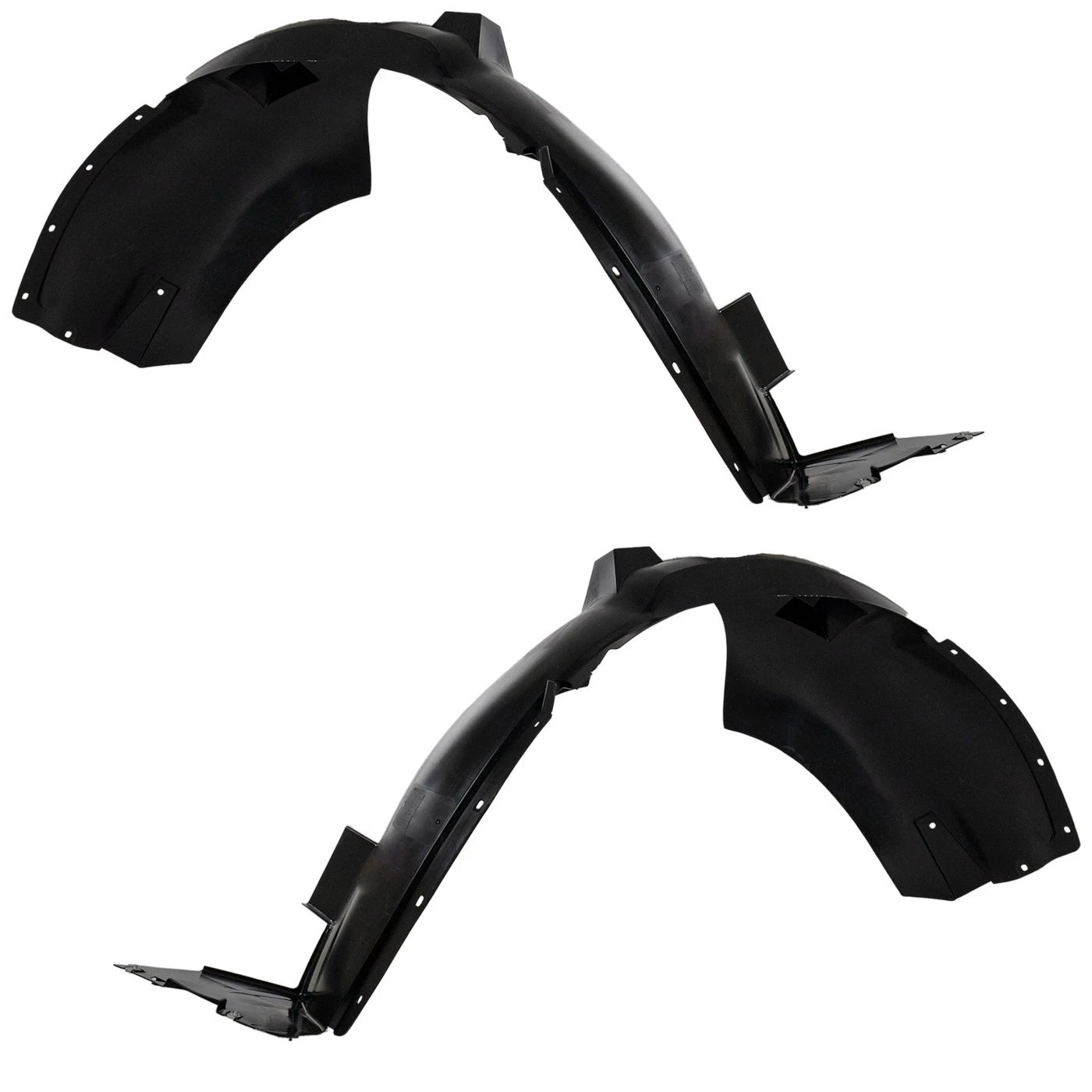 2pc Inner Fender Liner Compatible with Chevrolet Equinox 2014-2017 GM1249240 GM1248240 Front Passenger and Driver