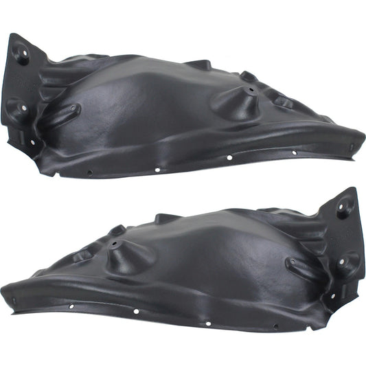 2pc Inner Fender Liner Compatible with BMW X3 2011-2017 BM1248127 BM1249127 Front Passenger and Driver