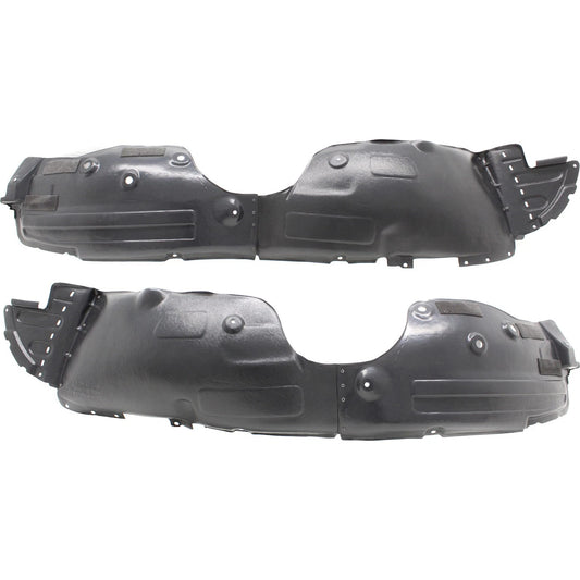 2pc Inner Fender Liner Compatible with Hyundai Santa Fe Sport 2017-2018 HY1249171 HY1248171 Front Passenger and Driver