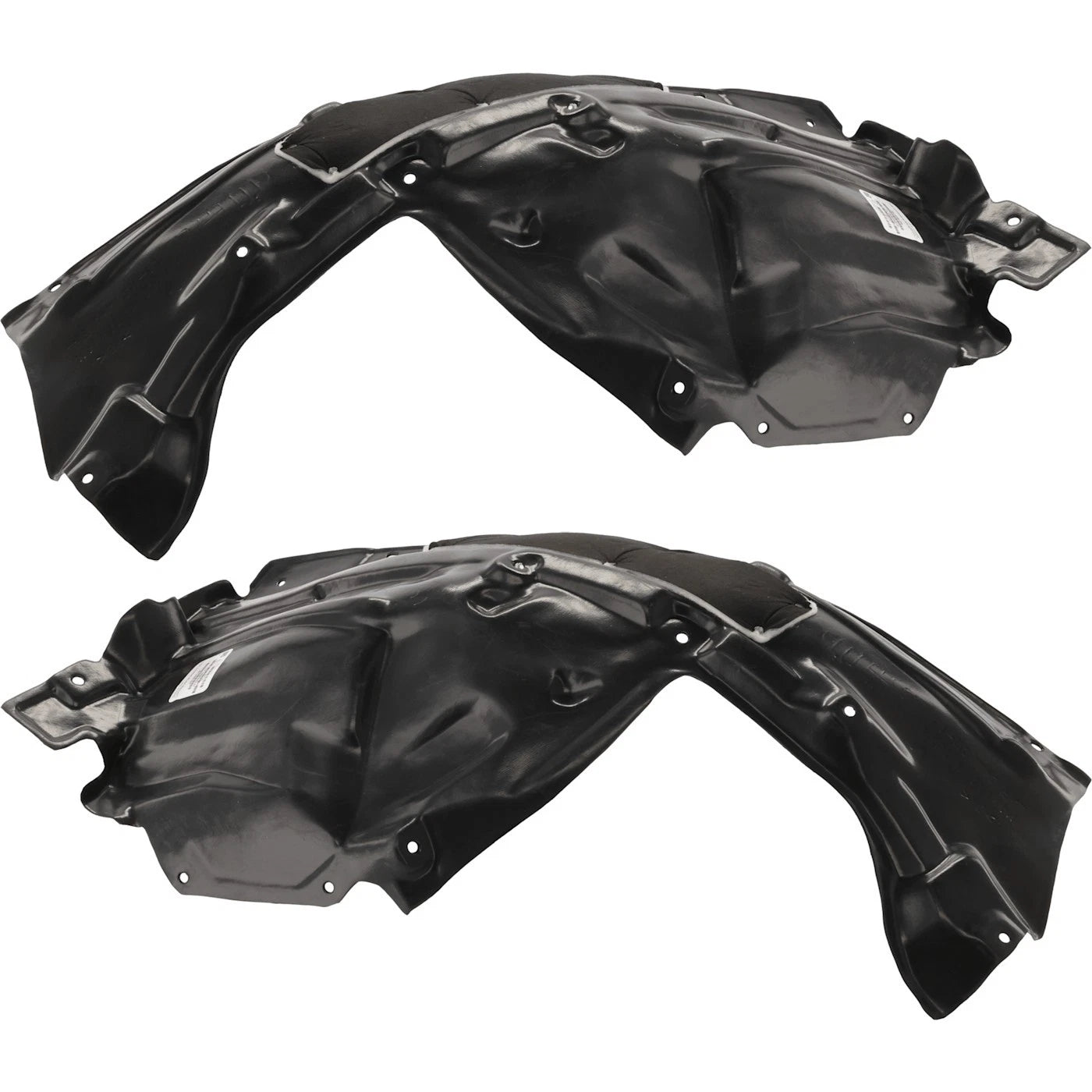 2pc Inner Fender Liner Compatible with Infiniti M37 2011-2013 IN1248124 IN1249124 Rear Passenger and Driver