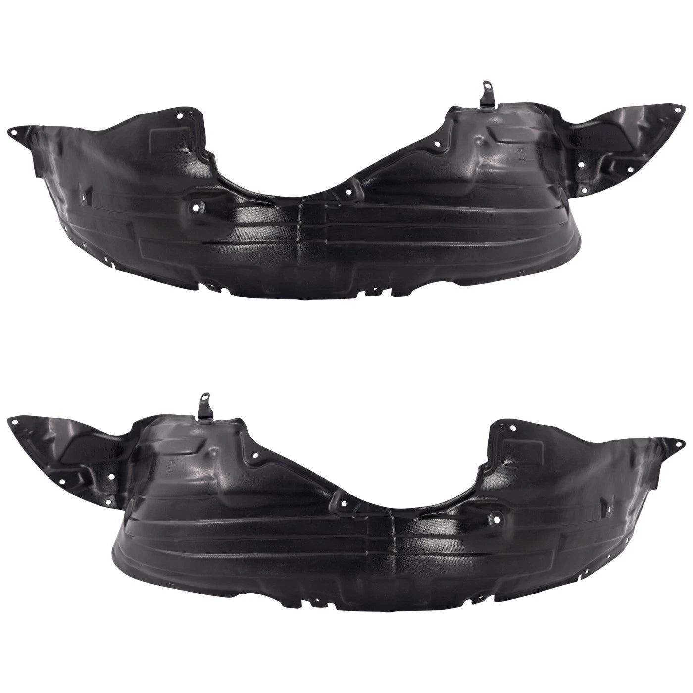 2pc Inner Fender Liner Compatible with Mazda CX-7 2010-2012 MA1248147 MA1249147 Front Passenger and Driver