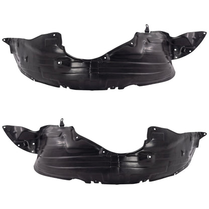 2pc Inner Fender Liner Compatible with Mazda CX-7 2010-2012 MA1248147 MA1249147 Front Passenger and Driver