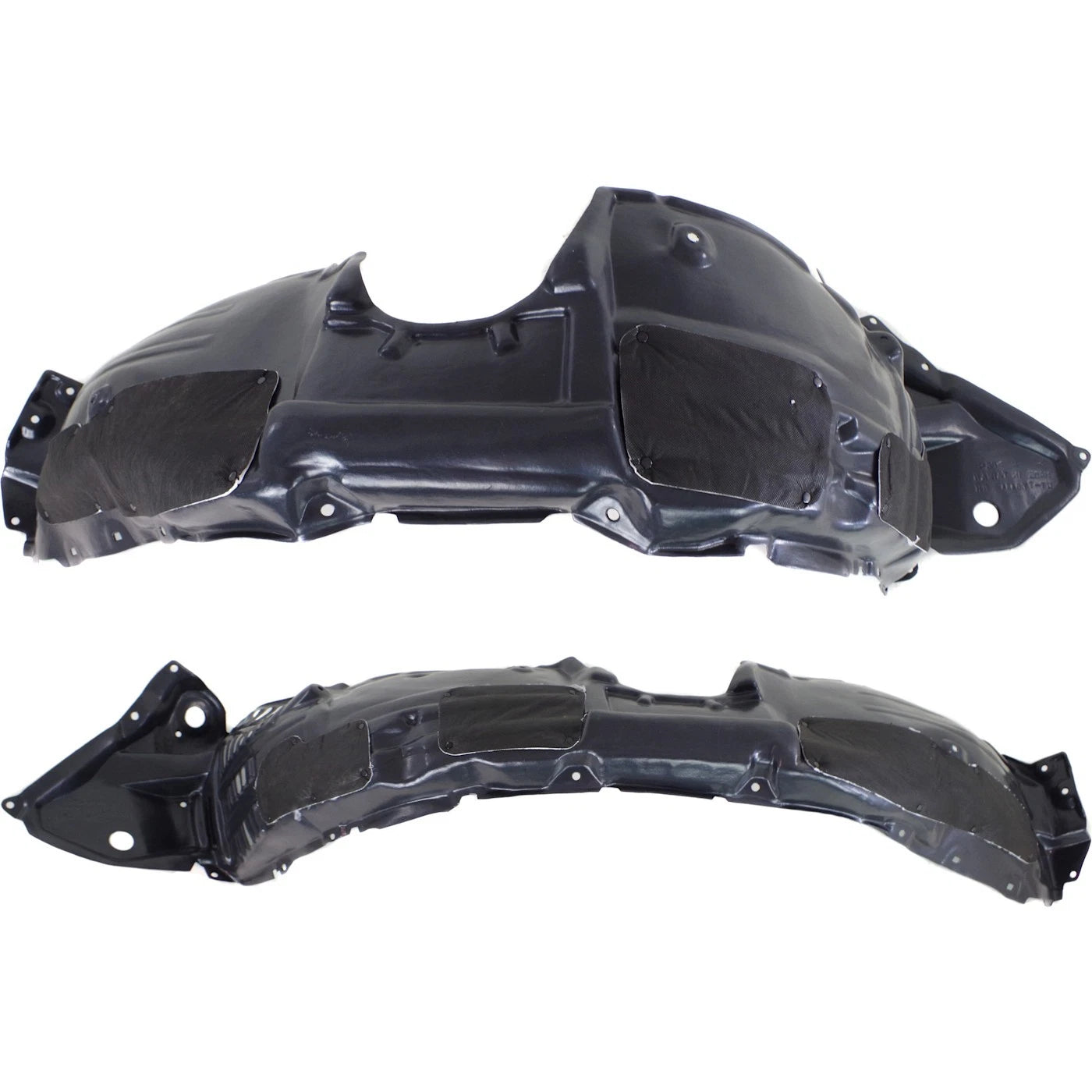 2pc Inner Fender Liner Compatible with Toyota Highlander 2014-2019 TO1249195 TO1248196 Front Passenger and Driver