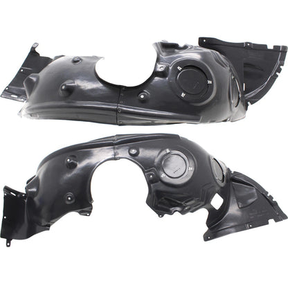 2pc Inner Fender Liner Compatible with Mini Cooper 2014-2024 MC1248106 MC1249106 Front Passenger and Driver