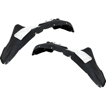 2pc Inner Fender Liner Compatible with Ford F-250 Super Duty 2023-2024 FO1248226 FO1249226 Front Passenger and Driver