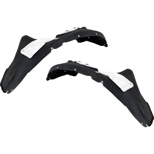 2pc Inner Fender Liner Compatible with Ford F-250 Super Duty 2023-2024 FO1248226 FO1249226 Front Passenger and Driver