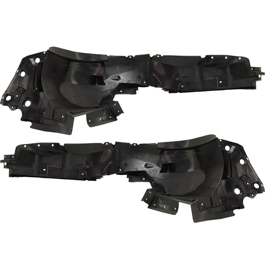 2pc Inner Fender Liner Compatible with Nissan Versa 2020-2025 NI1249178 NI1248178 Front Passenger and Driver