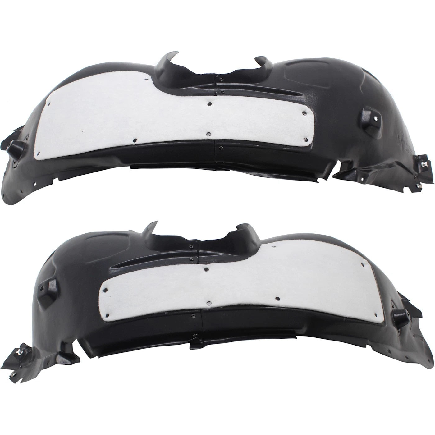 2pc Inner Fender Liner Compatible with Ford Focus 2016-2018 FO1248182 FO1249182 Front Passenger and Driver