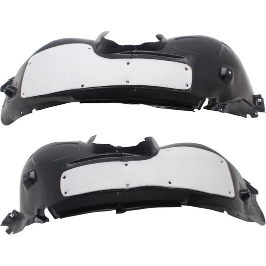 2pc Inner Fender Liner Compatible with Ford Focus 2016-2018 FO1248182 FO1249182 Front Passenger and Driver