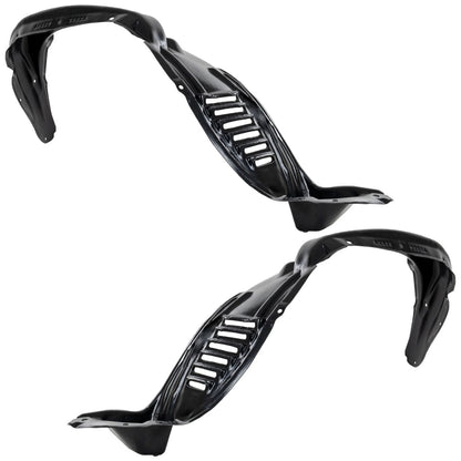 2pc Inner Fender Liner Compatible with Toyota Tacoma 2005-2011 TO1248135 TO1249135 Front Passenger and Driver