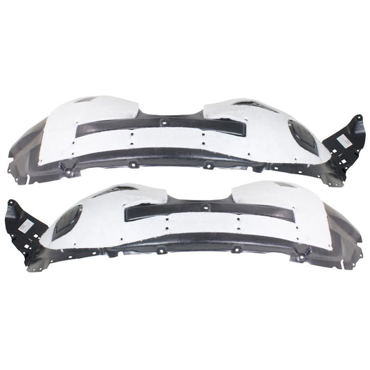 2pc Inner Fender Liner Compatible with Ford Explorer 2016-2019 FO1249178 FO1248178 Front Passenger and Driver