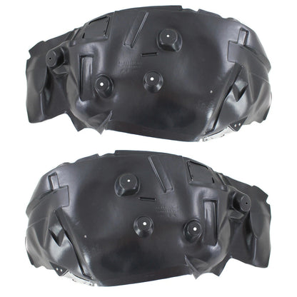 2pc Inner Fender Liner Compatible with Ram 2500 2011-2013 CH1248157 CH1249157 Front Passenger and Driver