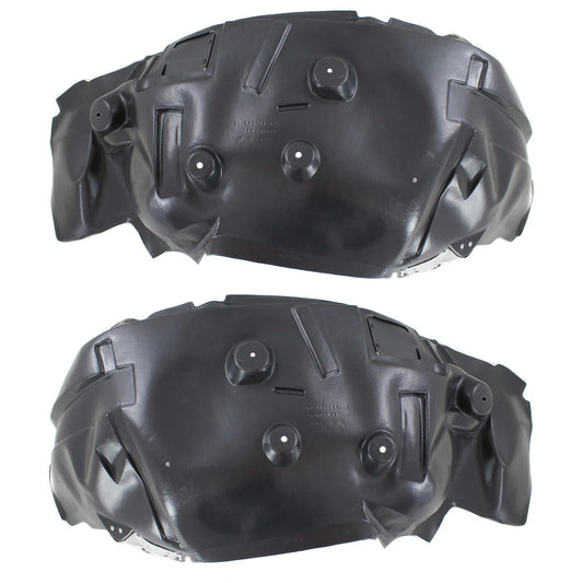 2pc Inner Fender Liner Compatible with Ram 2500 2011-2013 CH1248157 CH1249157 Front Passenger and Driver