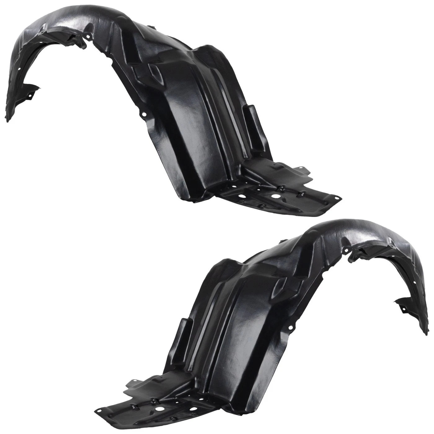 2pc Inner Fender Liner Compatible with Scion tC 2011-2013 SC1248108 SC1249108 Front Passenger and Driver