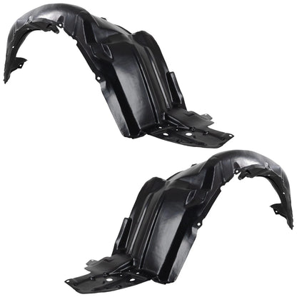 2pc Inner Fender Liner Compatible with Scion tC 2011-2013 SC1248108 SC1249108 Front Passenger and Driver