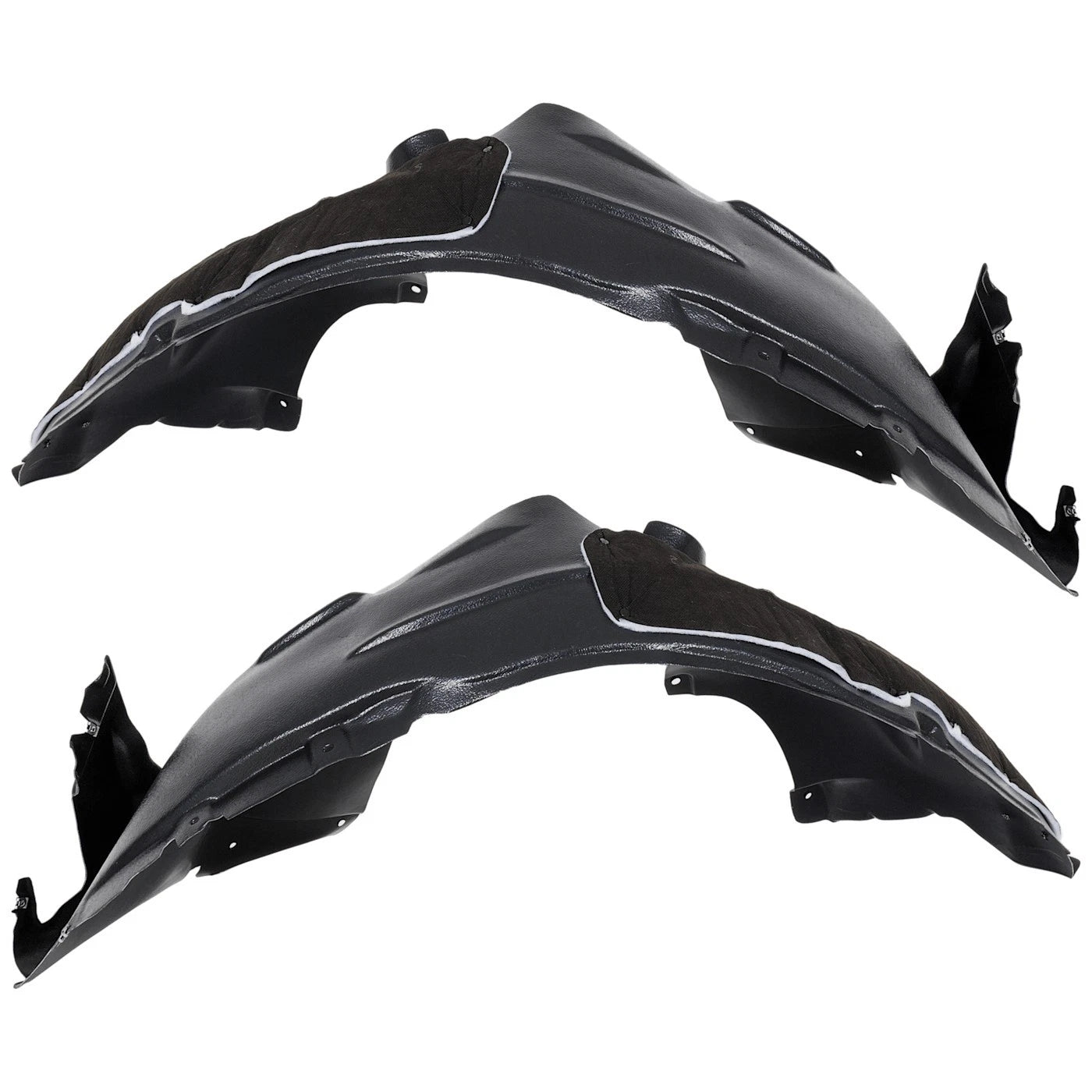 2pc Inner Fender Liner Compatible with Buick Encore 2017-2022 GM1248307 GM1249307 Front Passenger and Driver