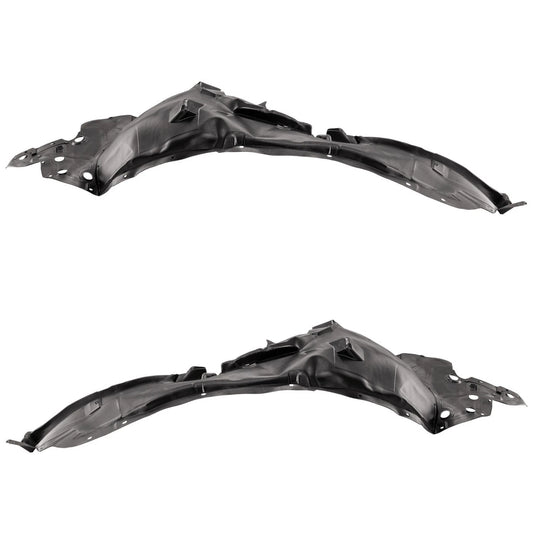 2pc Inner Fender Liner Compatible with Nissan Kicks 2018-2020 NI1249175 NI1248175 Front Passenger and Driver