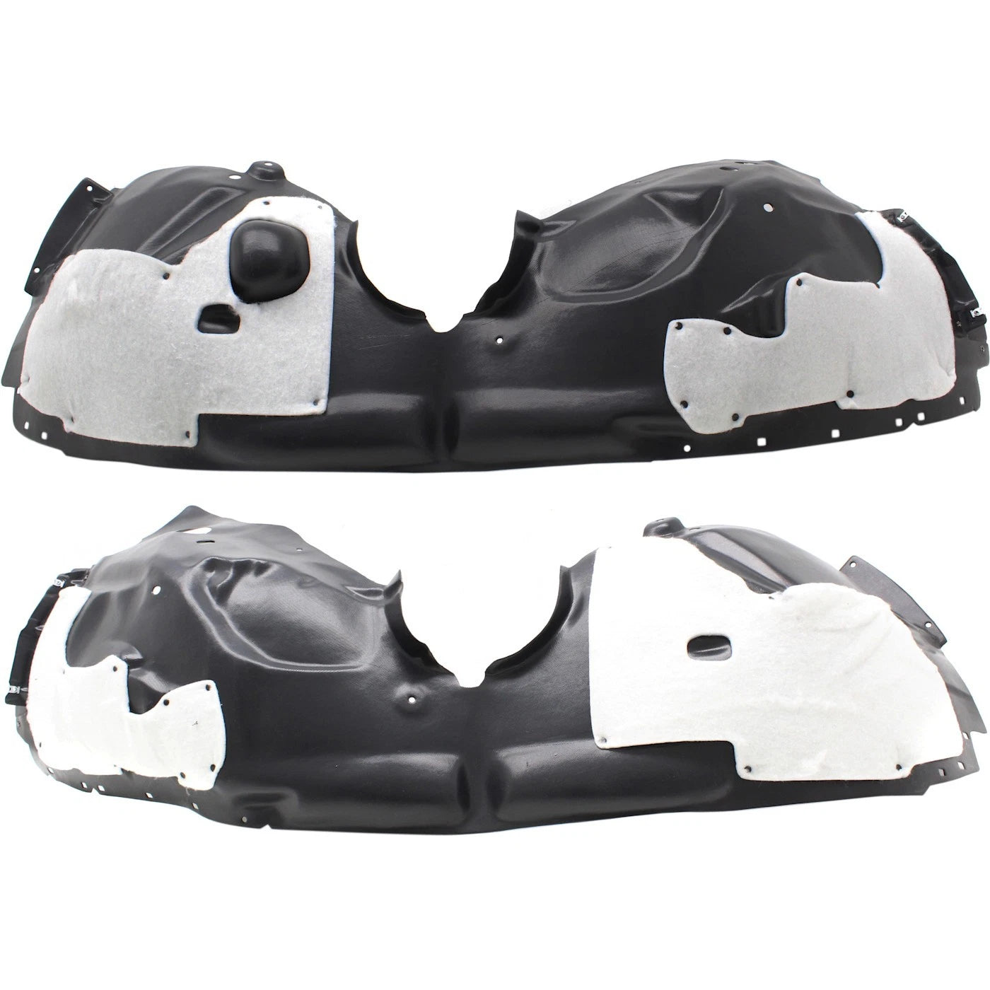 2pc Inner Fender Liner Compatible with Ford Edge 2015-2018 FO1248175 FO1249175 Front Passenger and Driver