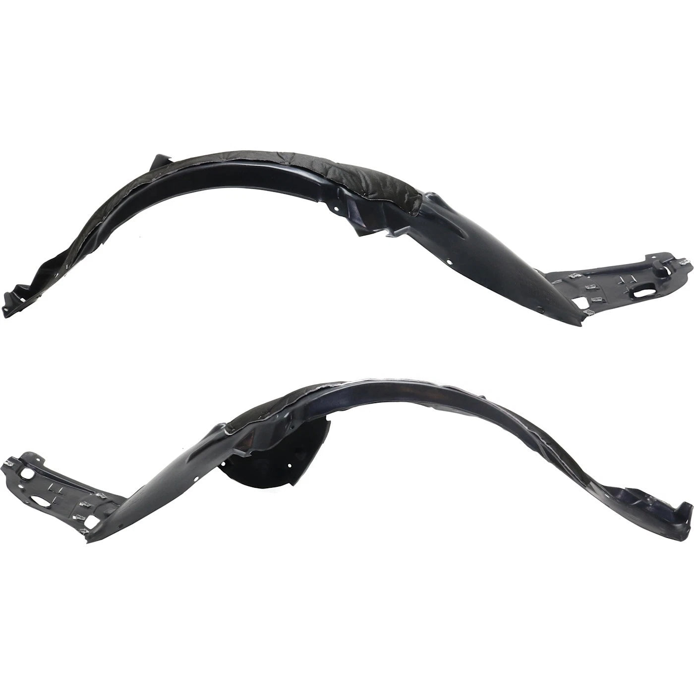 2pc Inner Fender Liner Compatible with Acura TLX 2015-2017 AC1249136 AC1248136 Front Passenger and Driver