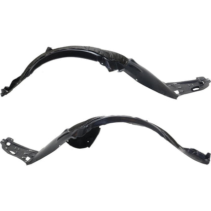 2pc Inner Fender Liner Compatible with Acura TLX 2015-2017 AC1249136 AC1248136 Front Passenger and Driver