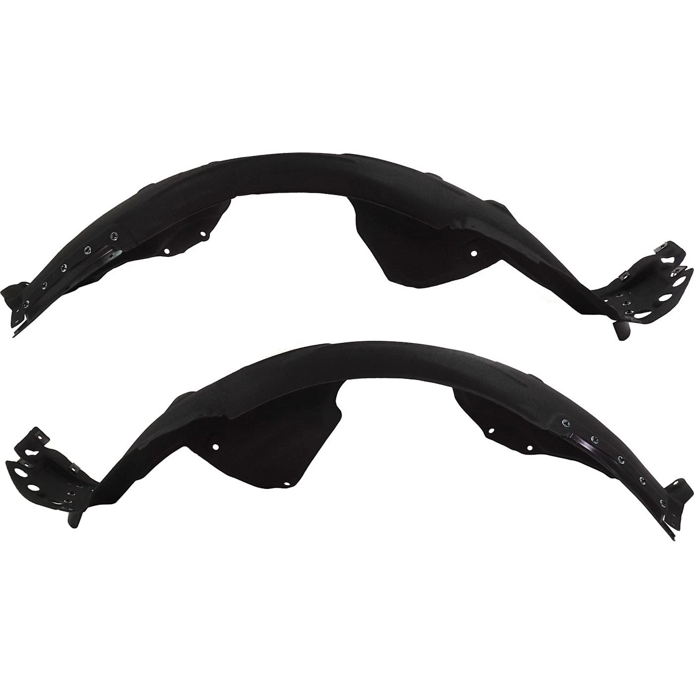 2pc Inner Fender Liner Compatible with Honda Accord 2018-2022 HO1249180 HO1248180 Front Passenger and Driver