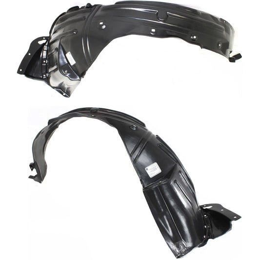 2pc Inner Fender Liner Compatible with Honda Pilot 2012-2015 HO1249153 HO1248153 Front Passenger and Driver