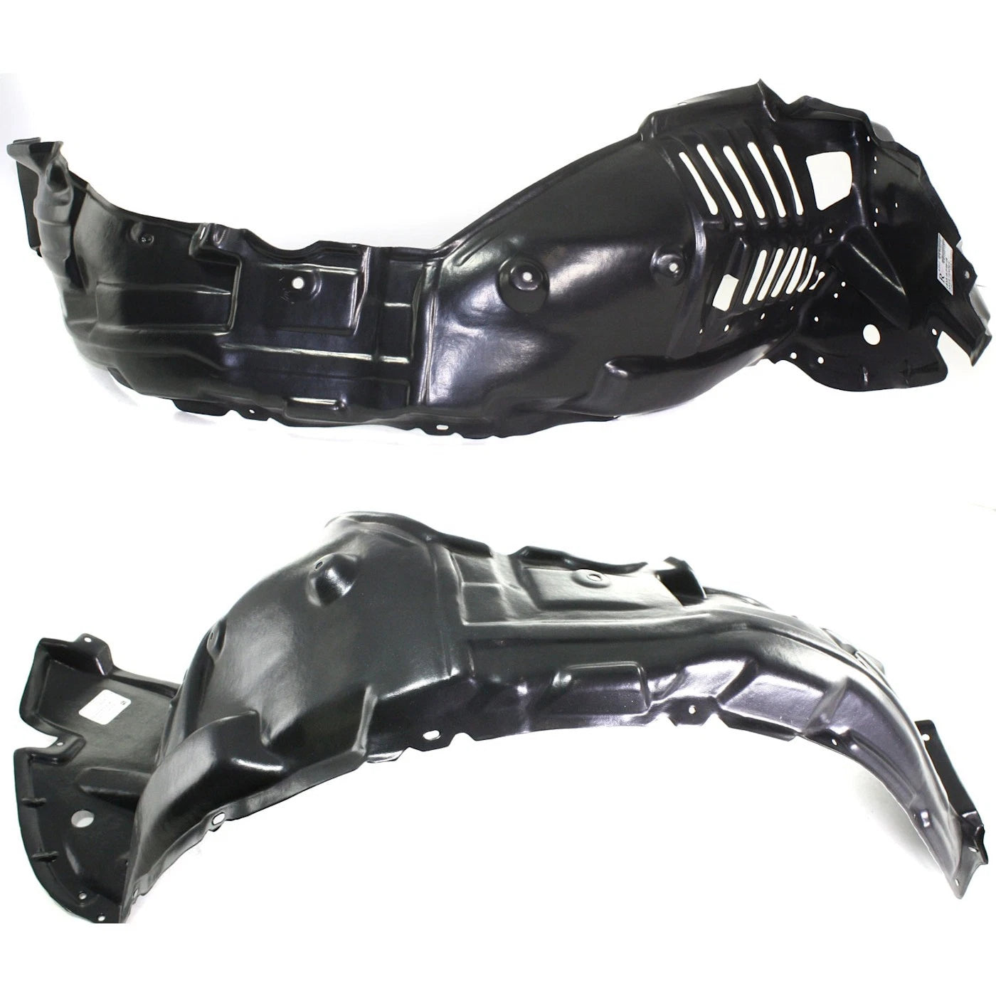 2pc Inner Fender Liner Compatible with Lexus IS F 2008-2014 LX1249108 LX1248108 Front Passenger and Driver