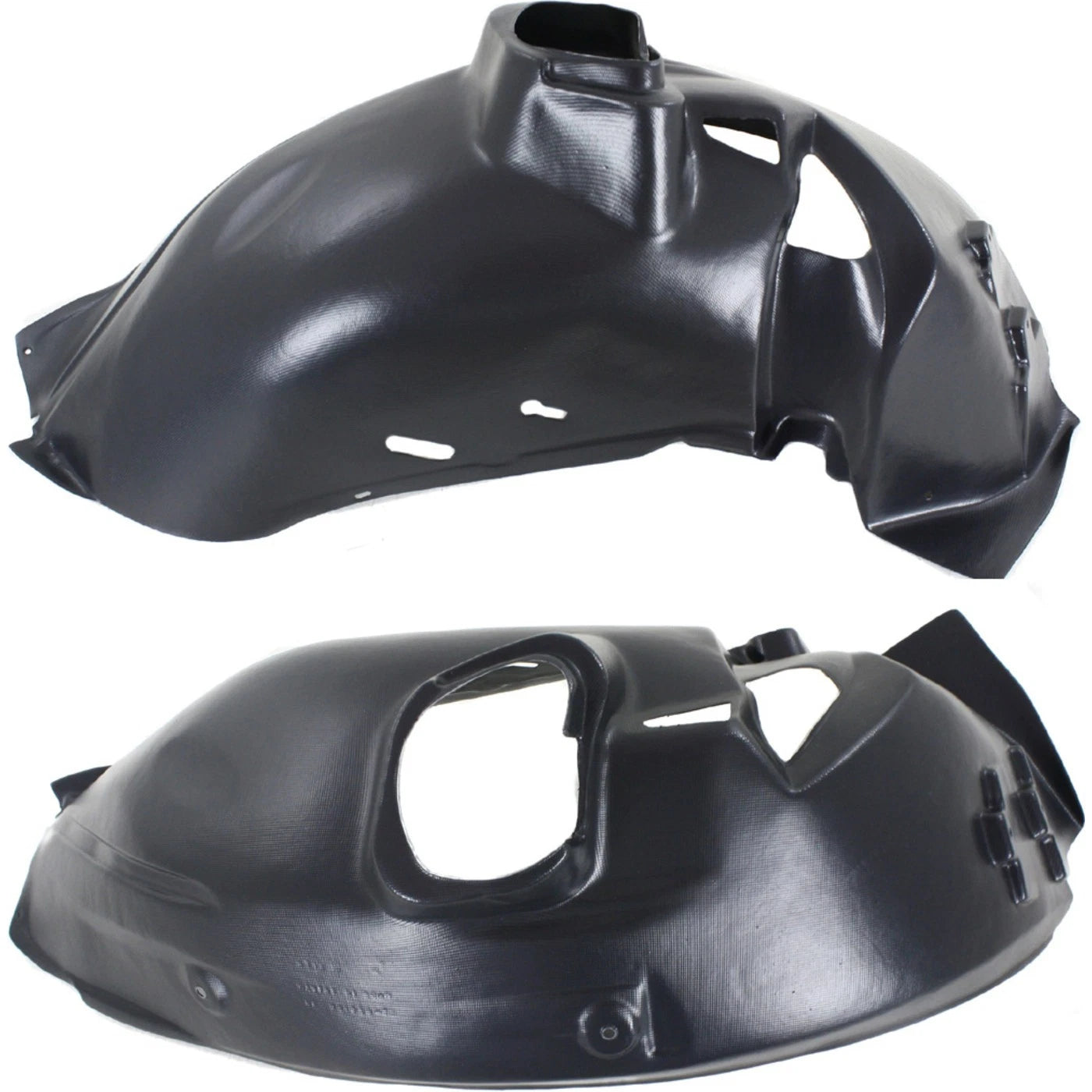 2pc Inner Fender Liner Compatible with Smart Fortwo 2010-2014 SM1248101 SM1249101 Front Passenger and Driver
