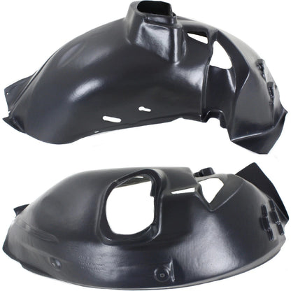 2pc Inner Fender Liner Compatible with Smart Fortwo 2010-2014 SM1248101 SM1249101 Front Passenger and Driver