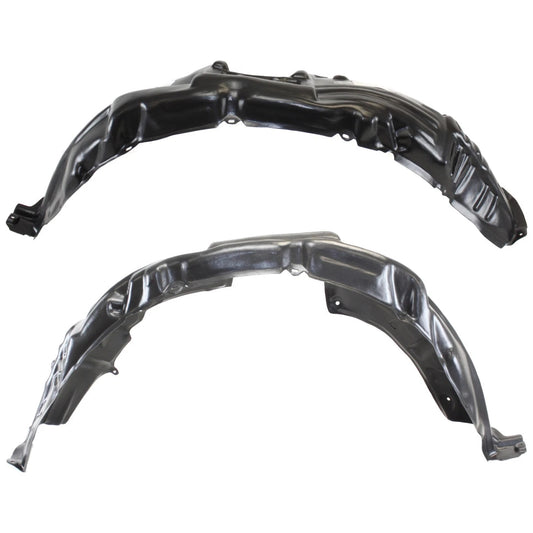 2pc Inner Fender Liner Compatible with Toyota Venza 2009-2012 TO1248157 TO1249157 Front Passenger and Driver
