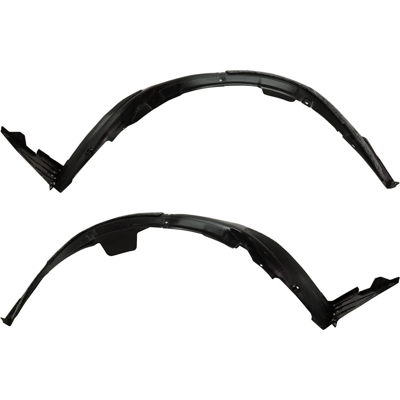 2pc Inner Fender Liner Compatible with Kia Forte5 2017-2018 KI1248155 KI1249155 Front Passenger and Driver