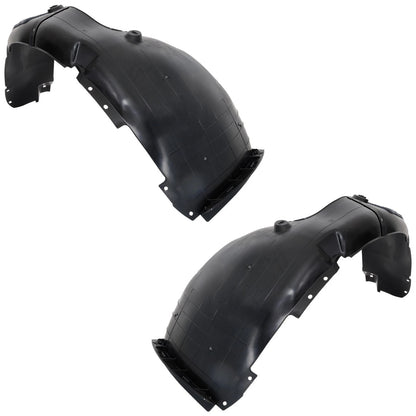 2pc Inner Fender Liner Compatible with Hyundai Elantra 2021-2023 HY1249186 HY1248186 Front Passenger and Driver