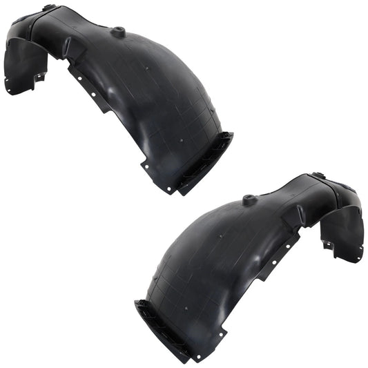 2pc Inner Fender Liner Compatible with Hyundai Elantra 2021-2023 HY1249186 HY1248186 Front Passenger and Driver