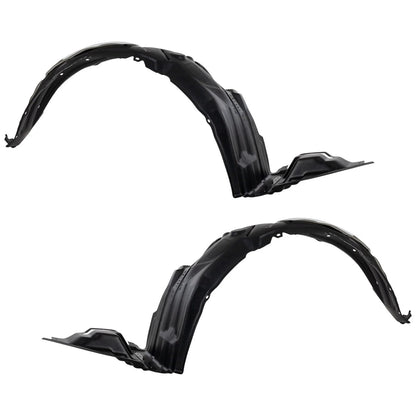 2pc Inner Fender Liner Compatible with Toyota Corolla 2017-2019 TO1248210 TO1249210 Front Passenger and Driver