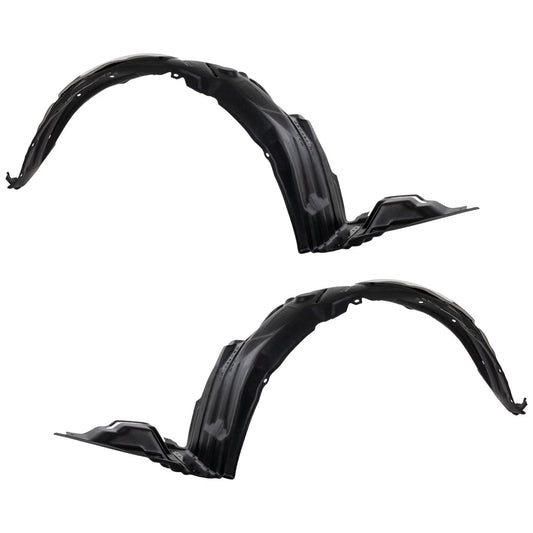2pc Inner Fender Liner Compatible with Toyota Corolla 2017-2019 TO1248210 TO1249210 Front Passenger and Driver