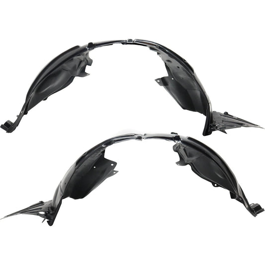 2pc Inner Fender Liner Compatible with Nissan Sentra 2017-2019 NI1248163 NI1249163 Front Passenger and Driver