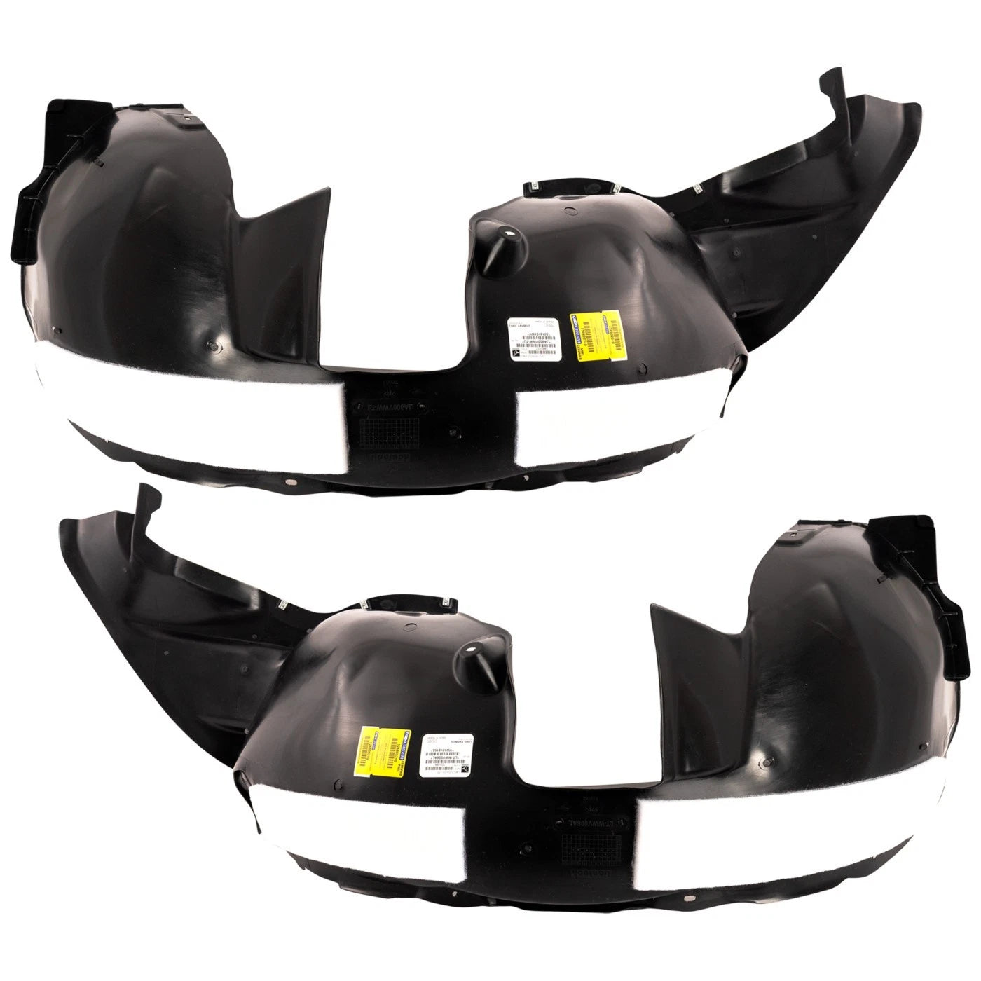 2pc Inner Fender Liner Compatible with Volkswagen Tiguan 2009-2017 VW1248156 VW1249156 Front Passenger and Driver