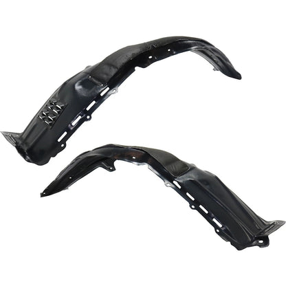 2pc Inner Fender Liner Compatible with Lexus NX200t 2015-2017 LX1248134 LX1249134 Front Passenger and Driver