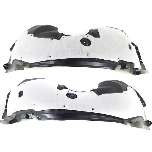 2pc Inner Fender Liner Compatible with Lincoln MKZ 2013-2016 FO1249168 FO1248168 Front Passenger and Driver