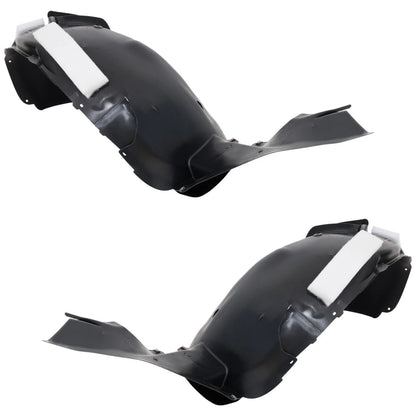 2pc Inner Fender Liner Compatible with Volkswagen Tiguan 2009-2017 VW1248154 VW1249154 Front Passenger and Driver