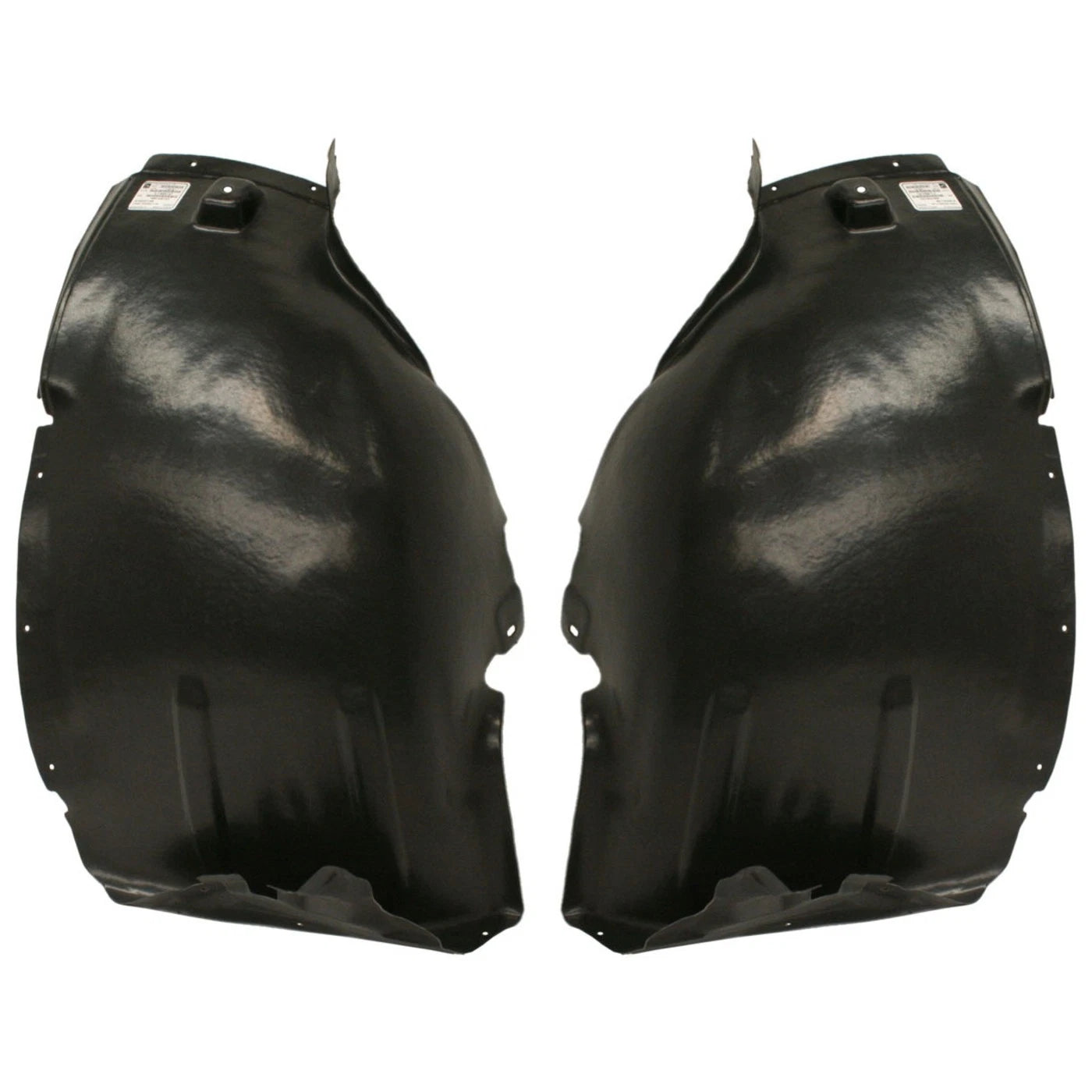 2pc Inner Fender Liner Compatible with Mercedes Benz GL450 2007-2012 MB1249123 MB1248123 Front Passenger and Driver