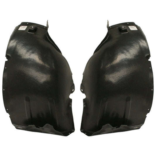2pc Inner Fender Liner Compatible with Mercedes Benz GL450 2007-2012 MB1249123 MB1248123 Front Passenger and Driver