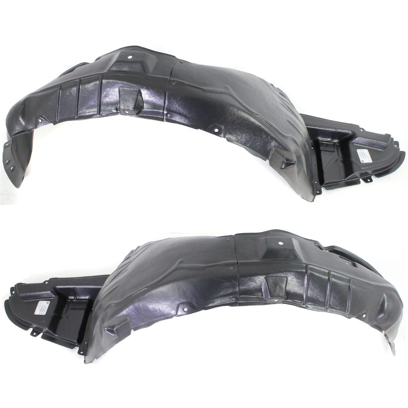 2pc Inner Fender Liner Compatible with Subaru Tribeca 2008-2014 SU1249120 SU1248120 Front Passenger and Driver