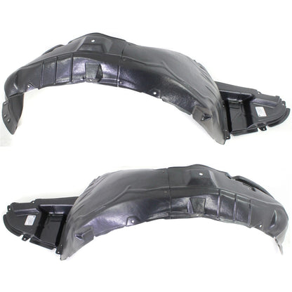 2pc Inner Fender Liner Compatible with Subaru Tribeca 2008-2014 SU1249120 SU1248120 Front Passenger and Driver