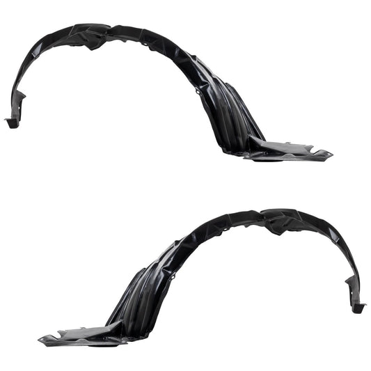 2pc Inner Fender Liner Compatible with Scion xB 2011-2015 SC1248109 SC1249109 Front Passenger and Driver