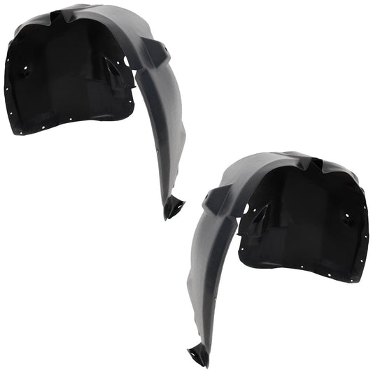2pc Inner Fender Liner Compatible with Chrysler Voyager 2020-2022 CH1249214 CH1248214 Front Passenger and Driver