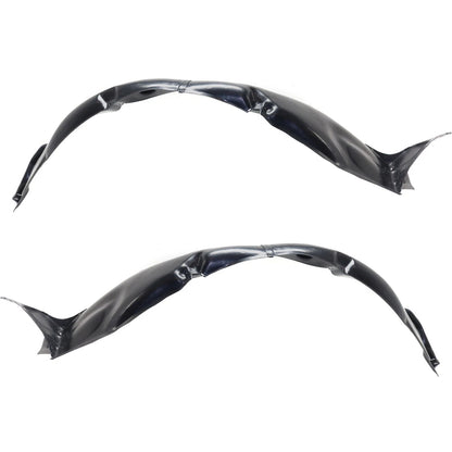 2pc Inner Fender Liner Compatible with Hyundai Veloster 2013-2015 HY1248162 HY1249162 Front Passenger and Driver