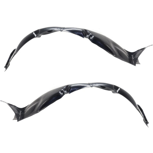 2pc Inner Fender Liner Compatible with Hyundai Veloster 2013-2015 HY1248162 HY1249162 Front Passenger and Driver
