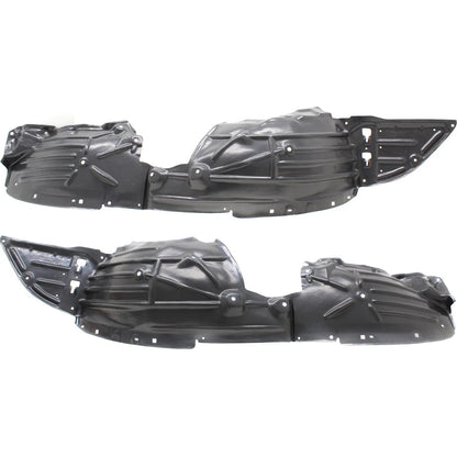 2pc Inner Fender Liner Compatible with Mazda CX-3 2016-2022 MA1249148 MA1248148 Front Passenger and Driver