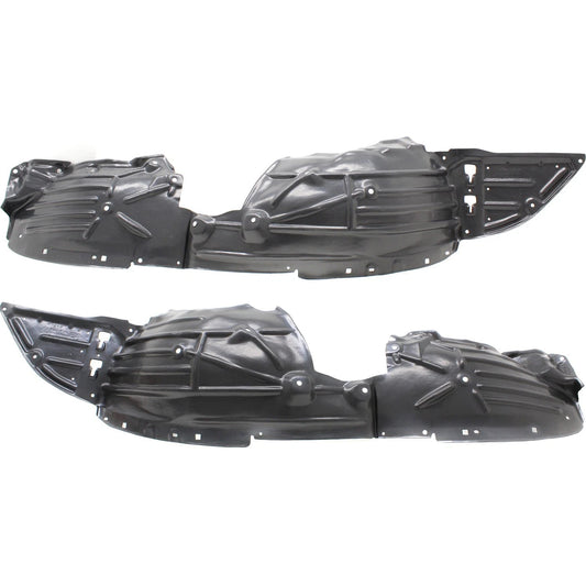 2pc Inner Fender Liner Compatible with Mazda CX-3 2016-2022 MA1249148 MA1248148 Front Passenger and Driver